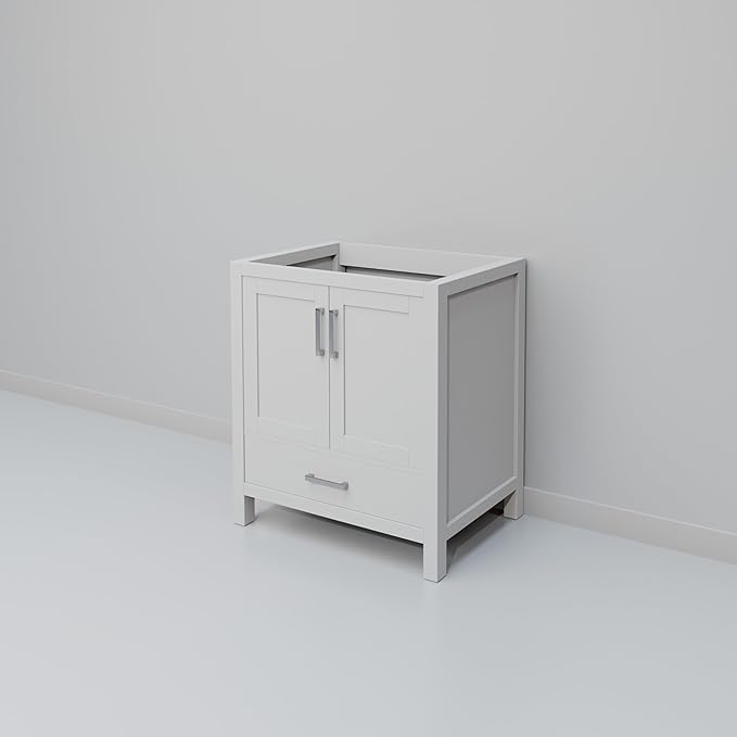 Big Sur 30 in. W X 22 in. D White Single Bath Vanity Cabinet Without Countertop