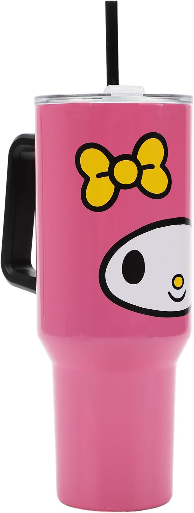 Bioworld My Melody 40 Oz Stainless Steel Tumbler with Handle