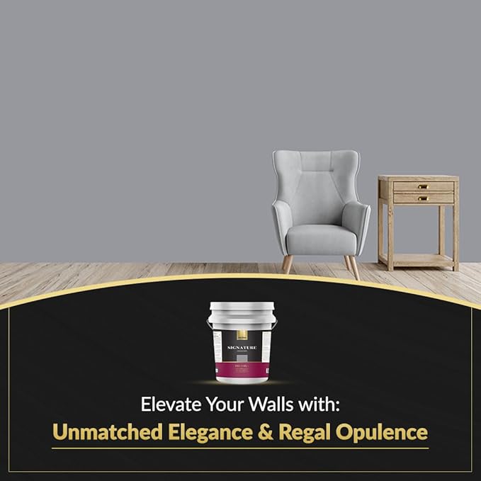 EVOLVE Signature Paint & Primer: Luxury Paint & Primer for Indoor & Outdoor Surfaces, Minimal Odor, Eggshell Sheen (Stone Gray, 5 Gallon)