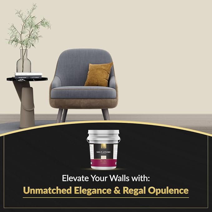 EVOLVE Signature Paint & Primer: Luxury Paint & Primer for Indoor & Outdoor Surfaces, Minimal Odor, Eggshell Sheen (Canvas White, 5 Gallon)