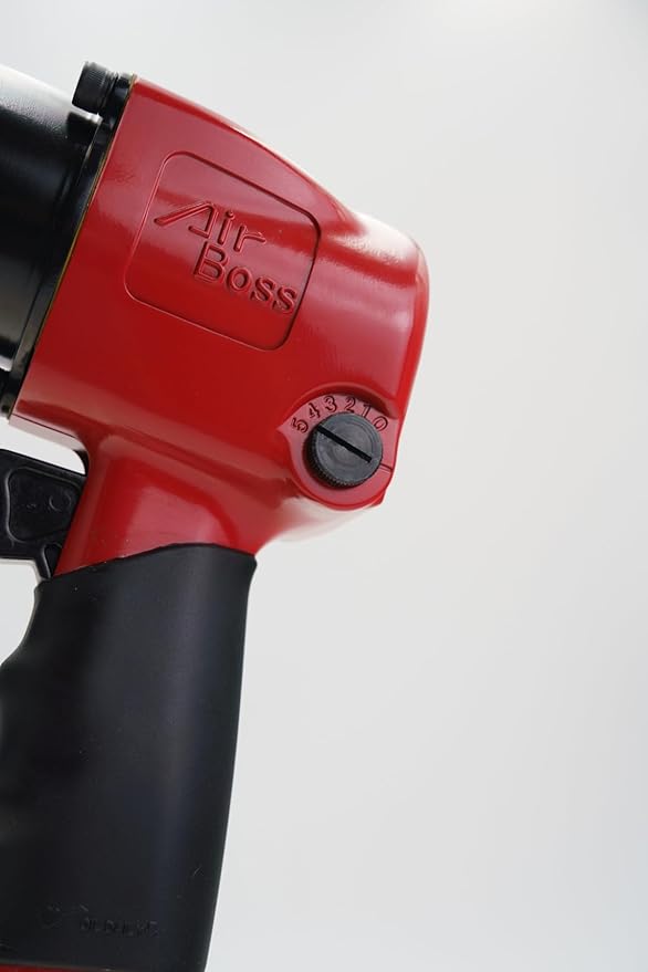 Airboss AB-162 1/2'' High-Performance Air Impact Wrench Maximum Torque Impressive 650 ft-lb for Heavy-Duty Automotive and Industrial Applications Weight 5.7 lbs ensuring ease of use