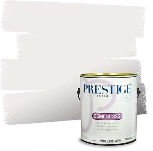 PRESTIGE Interior Paint and Primer in One, Prim and Proper, Semi-Gloss, 1 Gallon