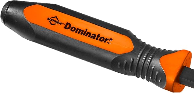 Mayhew Tools 14117OR Dominator Pro Curved Pry Bar, 36", Orange