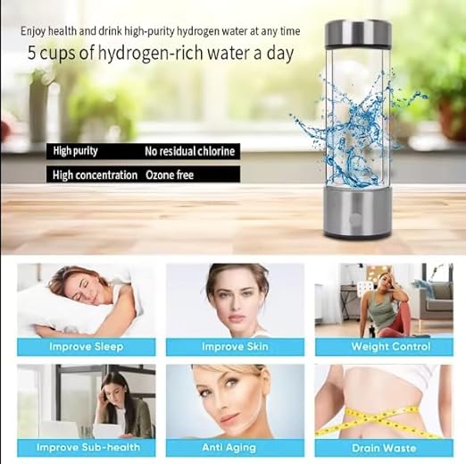 Stainless Steel Hydrogen Water Bottle