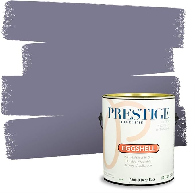 PRESTIGE Interior Paint and Primer in One, Bangle, Eggshell, 1 Gallon