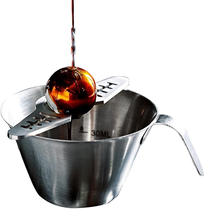 Espresso Frozen Ball for Espresso Coffee Espresso Cooling Tool Stainless Steel Chiller Ball/Ice Sphere, Espresso Cooler (NOT SOLID)