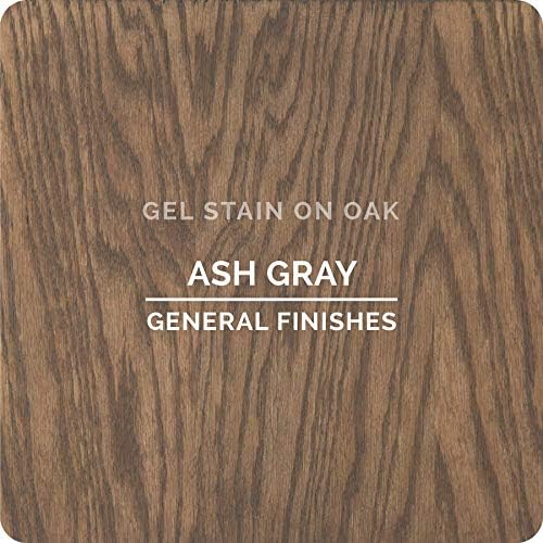 General Finishes Oil Base Gel Stain, 1 Gallon, Ash Gray