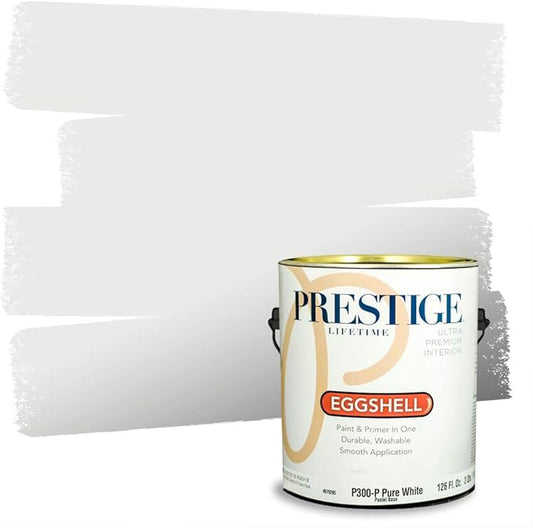 PRESTIGE Interior Paint and Primer in One, April Sky, Eggshell, 1 Gallon