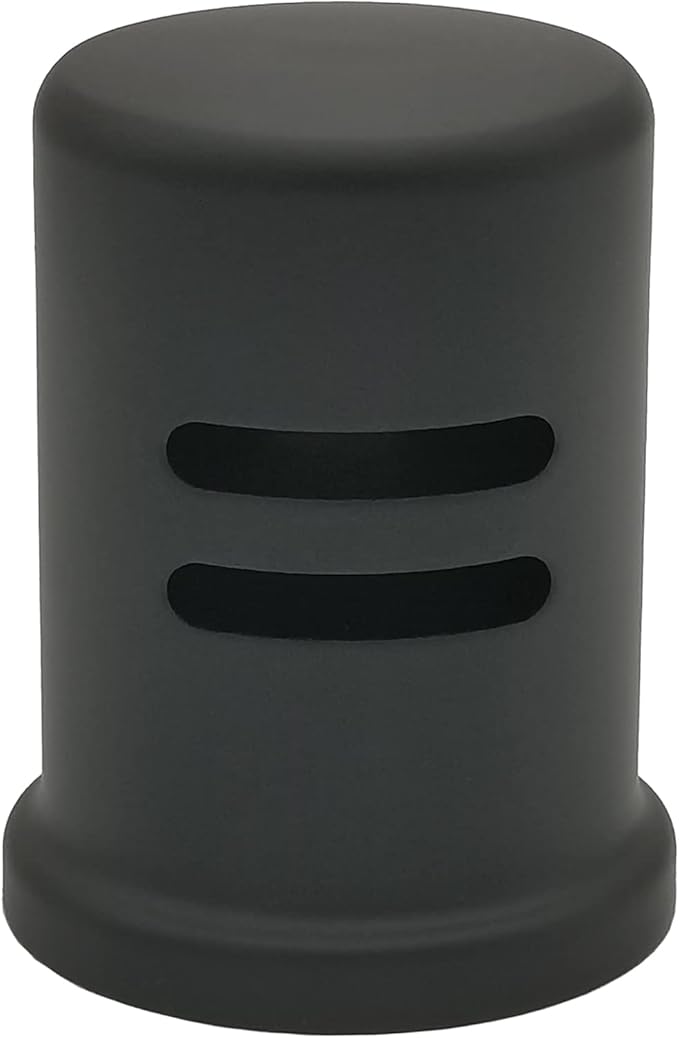 Dishwasher Air Gap Cover Black only, Skirted, Replacement Black air gap dishwasher,Solid Brass,Matte Black Finish