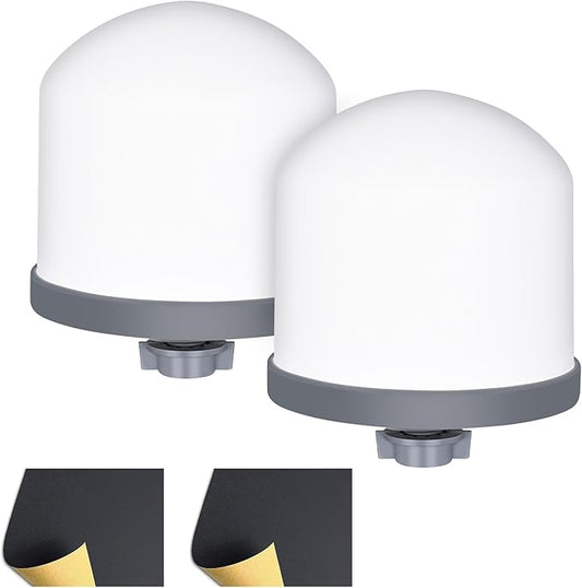 Ceramic Dome Water Filter Replacement 0.2 to 0.5 micron for Countertop Water Filter System 2PACK