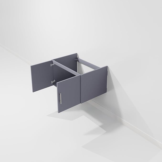 Sonoma 30 in. W X 22 in. D Dark Grey Single Bath Vanity Cabinet Without Countertop