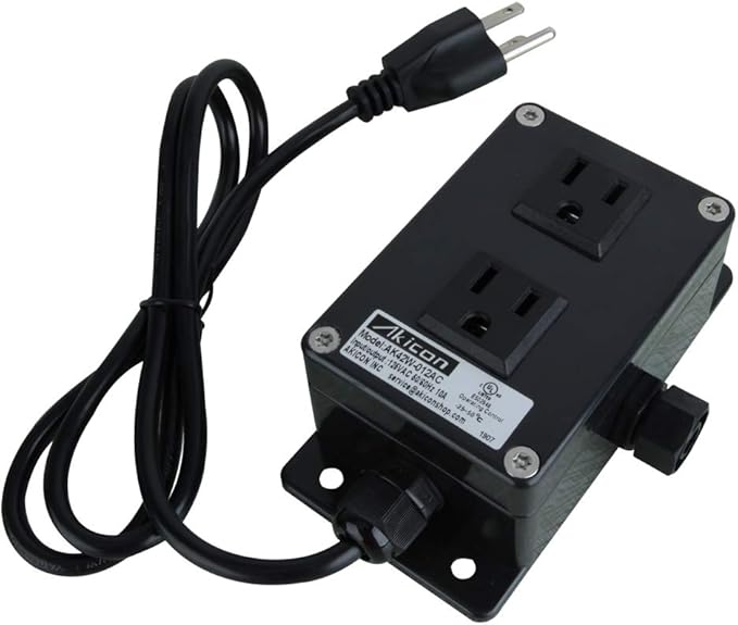 Akicon Garbage Disposal Kitchen Air Switch Kit, Dual Outlet Sink Top/Counter Top Waste Disposal On/Off Switch Kit, 2-1/2'' Max Countertop Thickness (Copper)