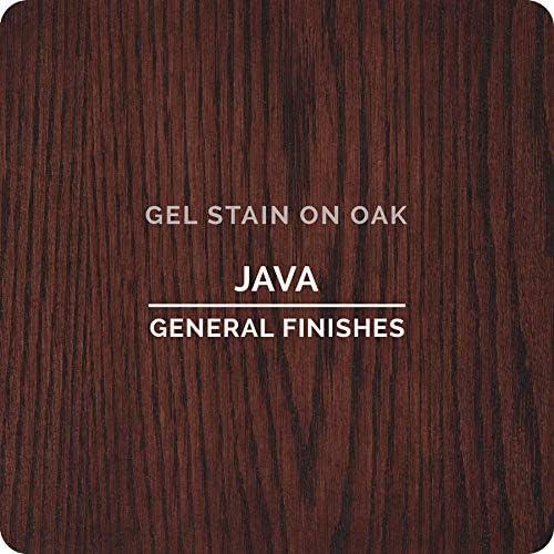General Finishes Oil Base Gel Stain, 1 Gallon, Java