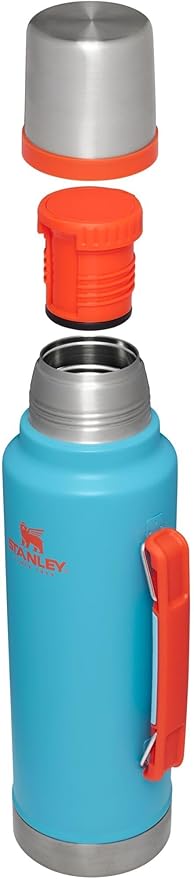 Stanley Classic Vacuum Insulated Wide Mouth Bottle -BPA-Free 18/8 Stainless Steel Thermos for Cold & Hot Beverages