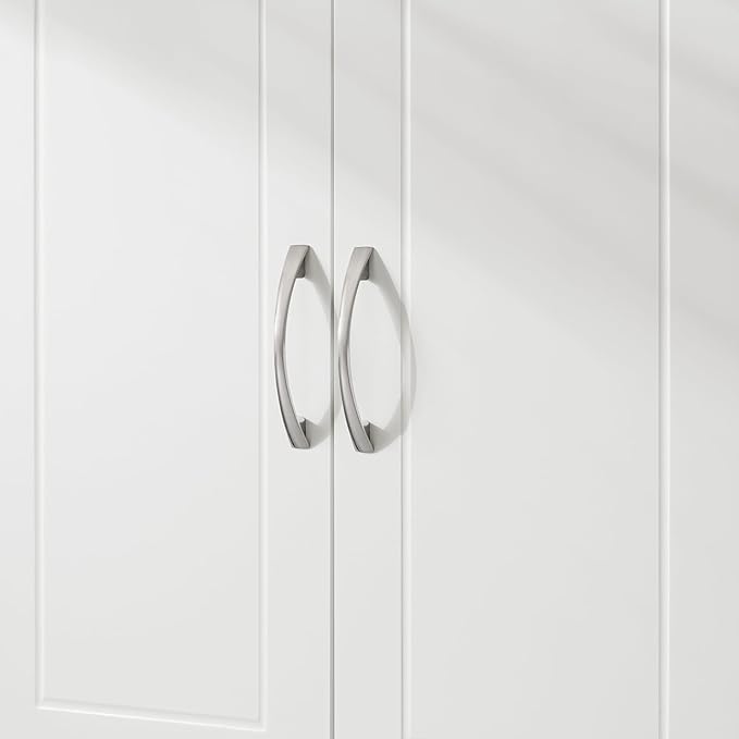 SoBuy Wall Cabinet Laundry Room, Medicine Cabinet for Kitchen Bathroom Garage, Wall Storage Cabinet with Adjustment Shelves, White FRG231-L-W