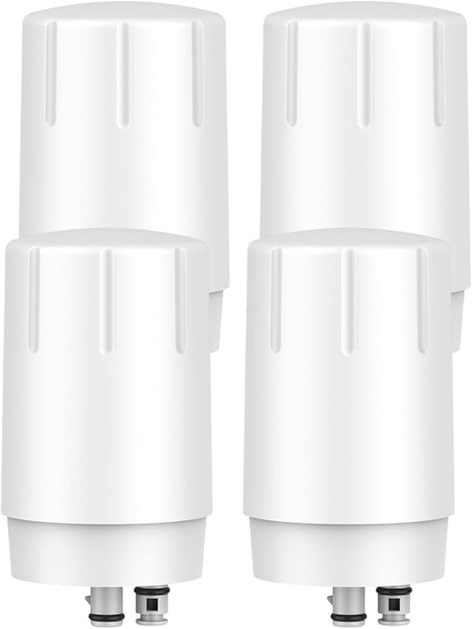 Faucets Filter Cartridge, Replacement for Brita® Faucet Filter, Brita® 36311 On Tap Water Filtration System, Brita® FR-200, FF-100 Replacement Filter, NSF Certified, White (Pack of 4)