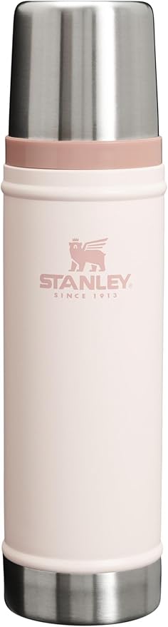 Stanley Classic Vacuum Insulated Wide Mouth Bottle -BPA-Free 18/8 Stainless Steel Thermos for Cold & Hot Beverages