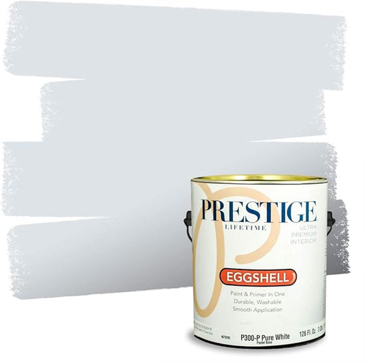 PRESTIGE Interior Paint and Primer in One, Tranquil Breeze, Eggshell, 1 Gallon