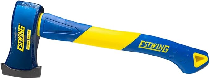 Estwing Power Duo 2pc Set, 4 lb. x 16" Sledge Hammer and 1.25 lb x 14" Axes with Fiberglass Handle