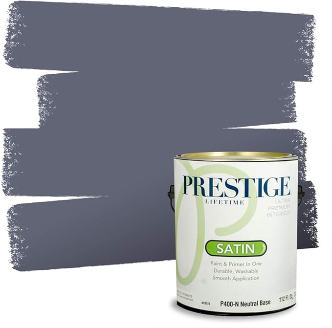 PRESTIGE Interior Paint and Primer in One, Buckboard, Satin, 1 Gallon