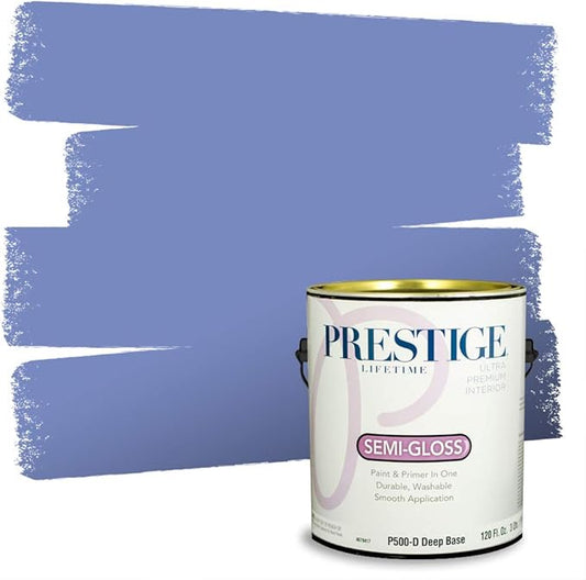 PRESTIGE Interior Paint and Primer in One, Satisfaction, Semi-Gloss, 1 Gallon