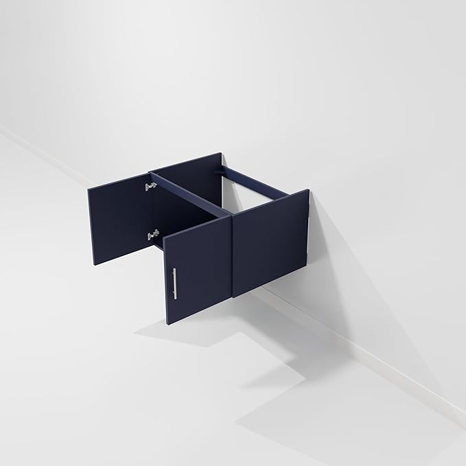 Sonoma 30 in. W X 22 in. D Navy Blue Single Bath Vanity Cabinet Without Countertop