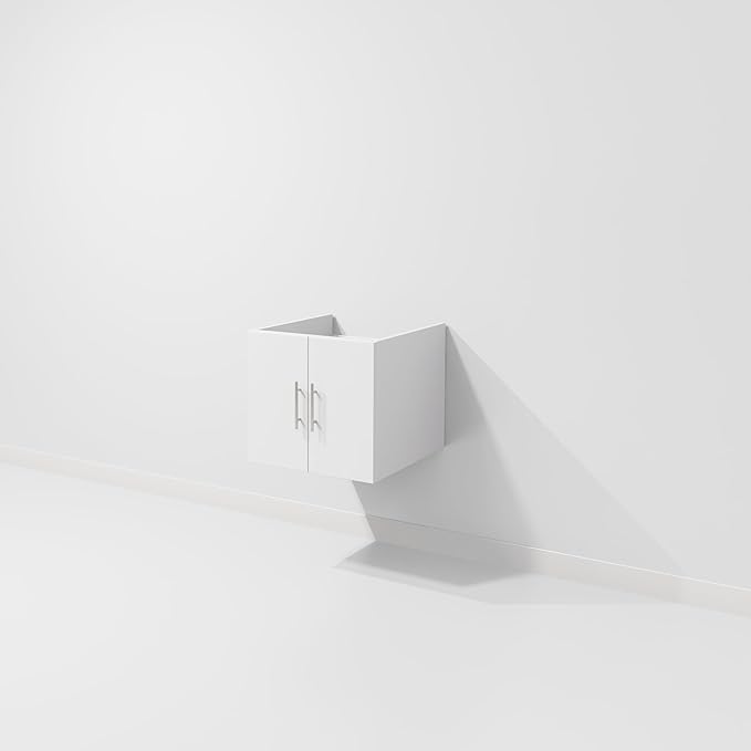 Sonoma 24 in. W X 22 in. D Glossy White Single Bath Vanity Cabinet Without Countertop