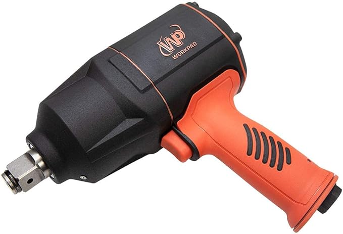 WORKPAD 3/4-Inch Composite Air Impact Wrench with Twin Hammers, Pneumatic Tools