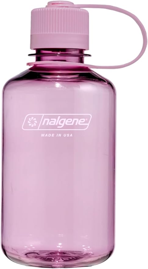 Nalgene Sustain Tritan BPA-Free Water Bottle Made with Material Derived from 50% Plastic Waste, 16 OZ, Narrow Mouth