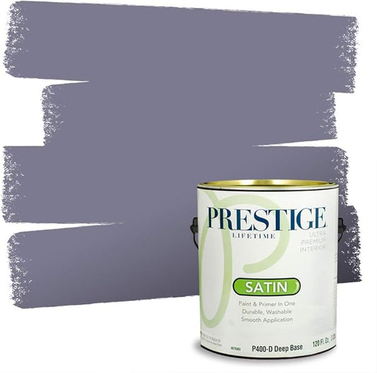 PRESTIGE Interior Paint and Primer in One, Bangle, Satin, 1 Gallon
