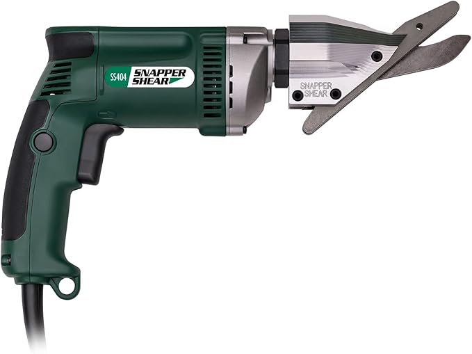 PacTool SS404 Contractor Grade Snapper Shear - Electric Cutter for Fiber Cement Siding - Power Tools for Professionals