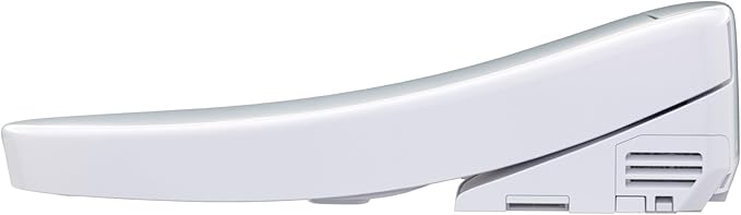 TOTO® WASHLET® S2 Electronic Bidet Toilet Seat with Instantaneous Water Heating, PREMIST and EWATER+ Wand Cleaning, Elongated, Cotton White - SW3346#01