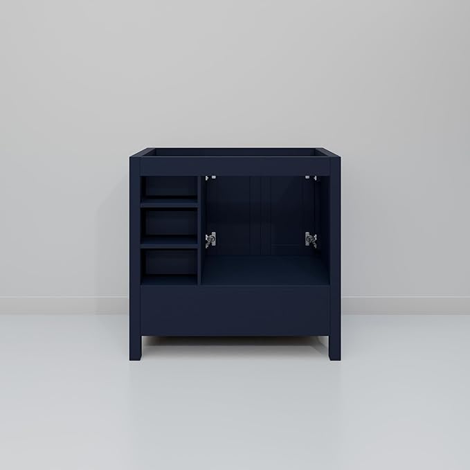 Big Sur 36 in. W X 22 in. D Navy Blue Single Bath Vanity Cabinet Without Countertop