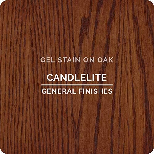 General Finishes Oil Base Gel Stain, 1 Quart, Candlelite