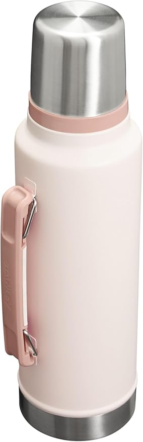 Stanley Classic Vacuum Insulated Wide Mouth Bottle -BPA-Free 18/8 Stainless Steel Thermos for Cold & Hot Beverages
