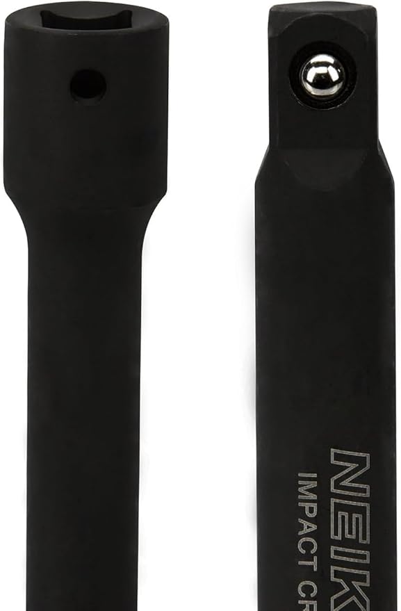 NEIKO 00237A 1/2-Inch-Drive Impact Extension-Bar Set, Made with CrV Steel, 3-Inch, 6-Inch, and 8-Inch Sizes, 3-Piece Set