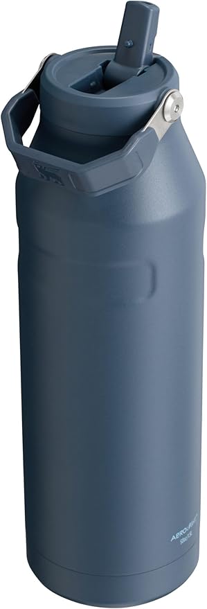 Stanley IceFlow Flip Straw 2.0 Water Bottle| Built-In Straw with Larger Opening | Lightweight & Leak-Resistant | Insulated Stainless Steel | BPA-Free