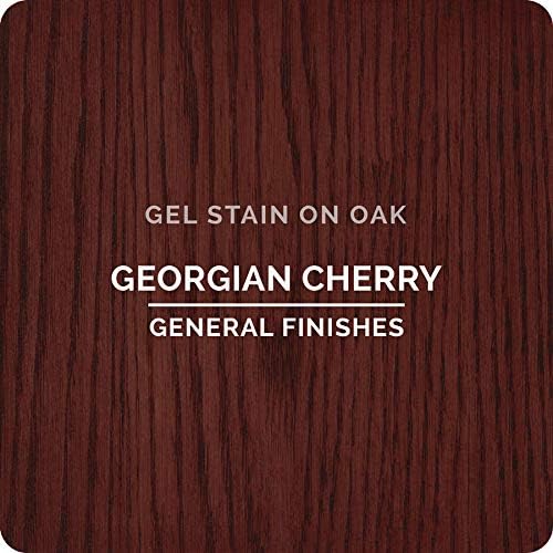 General Finishes Oil Base Gel Stain, 1 Quart, Georgian Cherry