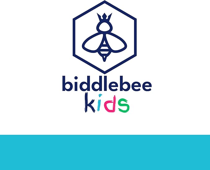 Biddlebee Kids Water Bottle with Straw Lid | 14oz Insulated Stainless Steel Reusable Bottles for School | Leak Proof Cap with Handle & Touch Free Spout | Great for Boys & Girls (Cool Gamer)