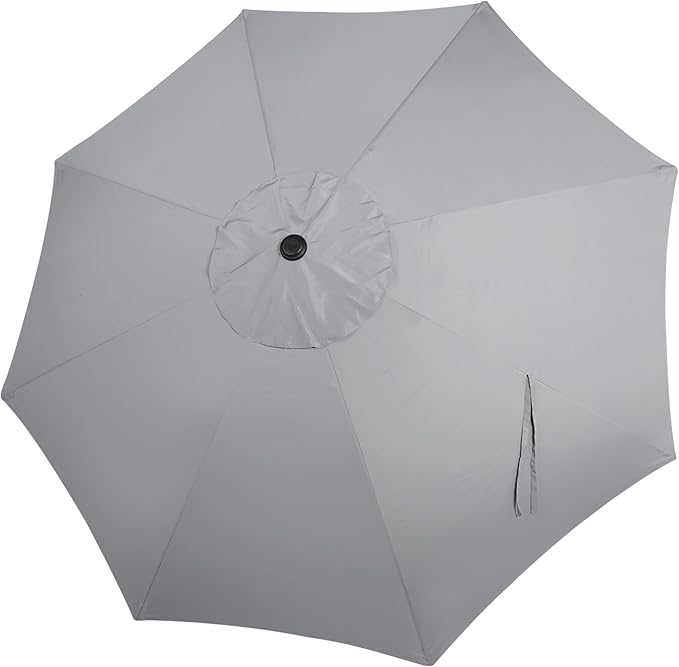 Blissun 9ft Patio Umbrella Replacement Canopy, Market Umbrella Top, Outdoor Table Umbrella Canopy for 8 Ribs, Canopy Only