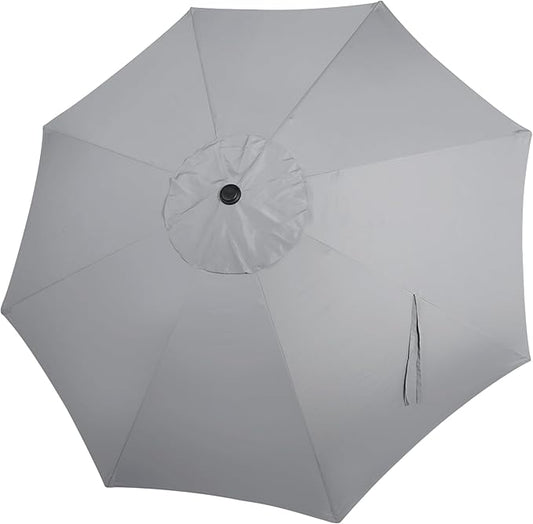 Blissun 9ft Patio Umbrella Replacement Canopy, Market Umbrella Top, Outdoor Table Umbrella Canopy for 8 Ribs, Canopy Only