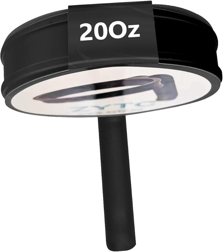 Handle for 20OZ Tumbler,Yeti Rambler Handle Anti Slip Travel Mug Grip Cup Holder for Yeti Rambler,Ozark Trail,Sic and More Tumbler Mugs