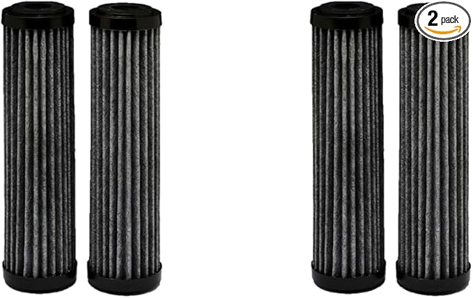 Whirlpool WHA2FF5 Water Filter, Black (Pack of 2)