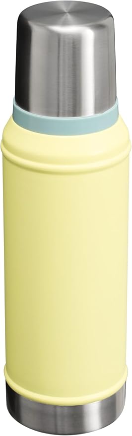 Stanley Classic Vacuum Insulated Wide Mouth Bottle -BPA-Free 18/8 Stainless Steel Thermos for Cold & Hot Beverages
