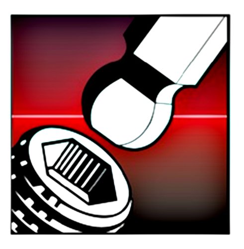 Eklind Tool 17313 Bright Ball-Hex-L Key Allen Wrench, 13 Pieces Set SAE Inch Sizes 0.050-3/8 Extra Long