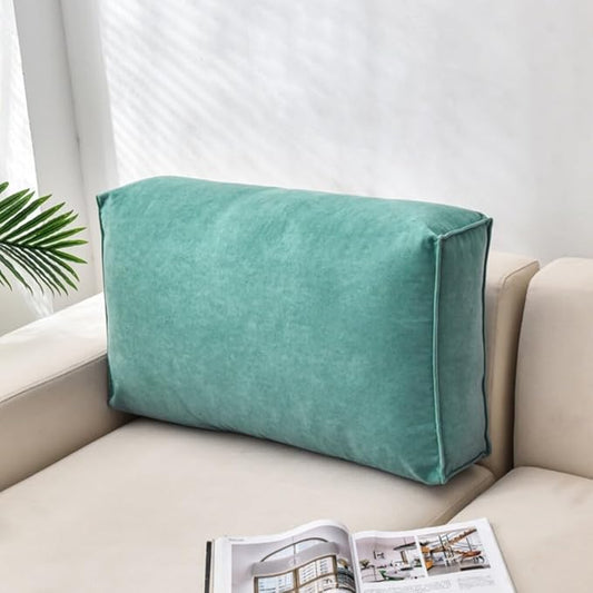 Headboaard Reading Pillow Detachable and Washable Backrest Cushion Pillow Soft and Comfortable Couch Pillows,Suitable for Courtyard Chairs,Sofas,Chairs,Bay Windows,Etc