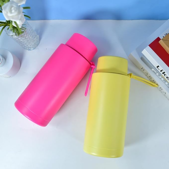 AGH Stainless Steel Insulated Bottle with Straw, 30oz Double Wall Vacuum Insulated Water Bottle, Wide Mouth Thermos Water Bottle for Hot Drinks/Cold Drinks, Travel Water Bottles for Gym & Sport