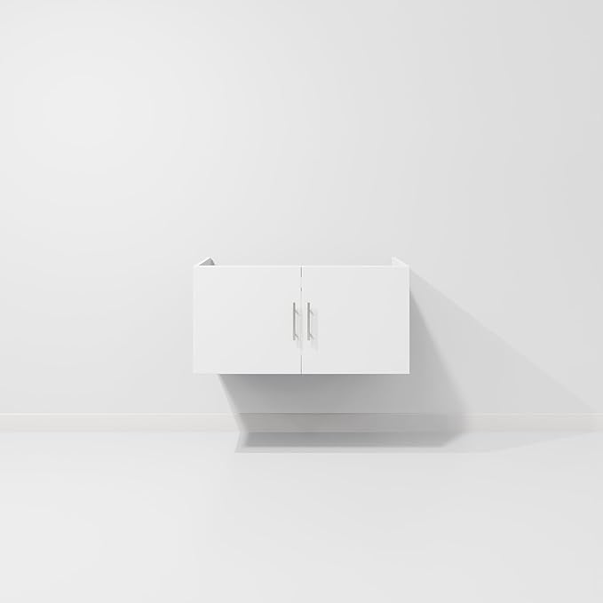 Sonoma 36 in. W X 22 in. D Glossy White Single Bath Vanity Cabinet Without Countertop