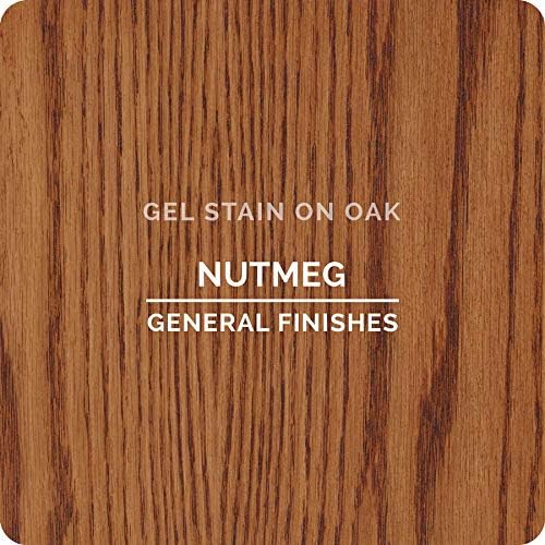 General Finishes Oil Base Gel Stain, 1 Gallon, Nutmeg