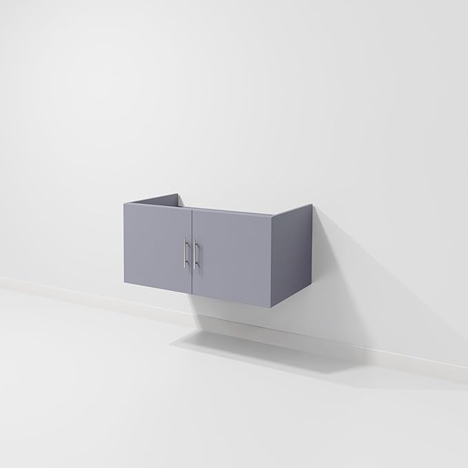 Sonoma 36 in. W X 22 in. D Dark Grey Single Bath Vanity Cabinet Without Countertop